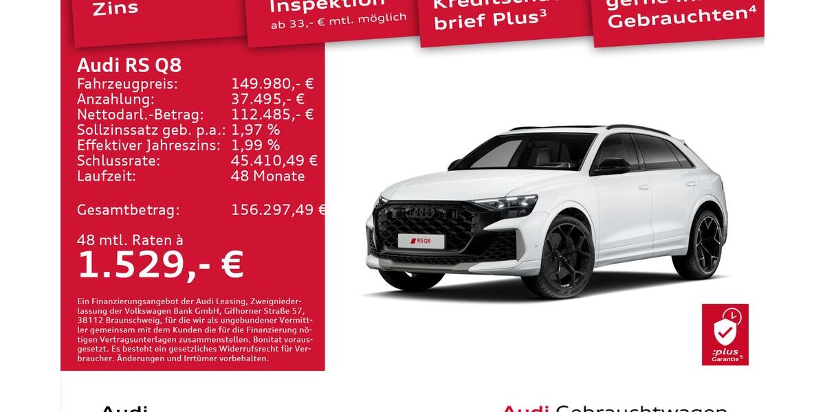 Audi RSQ8 9.298 km 145.490 &euro; Dresden 01169