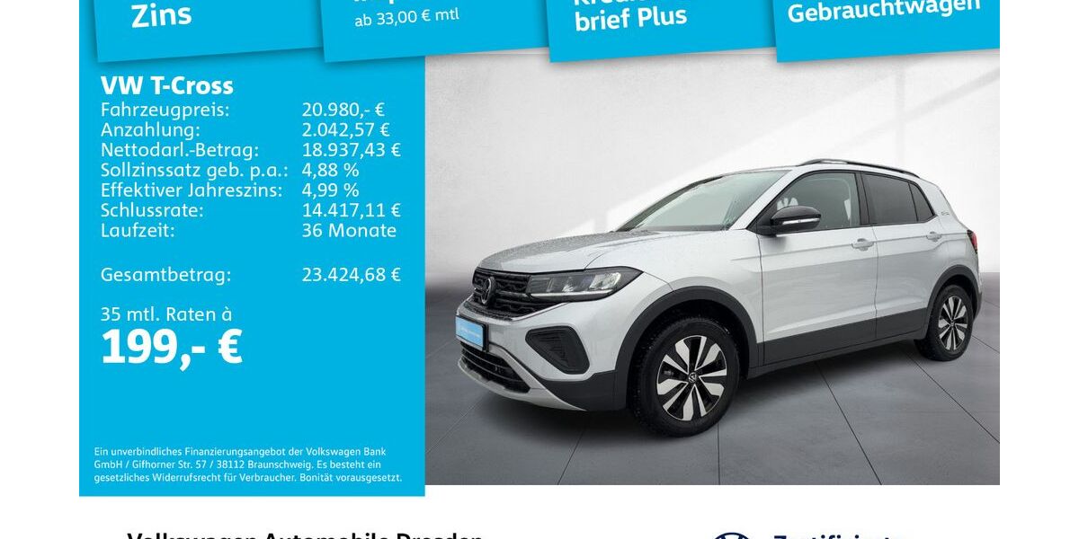 VW T-Cross 9.086 km 19.490 &euro; Dresden 01067