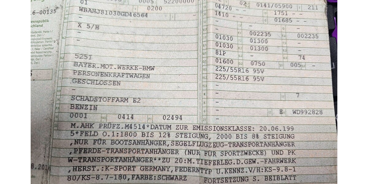 BMW 525 ix 267.000 km 9.000 &euro; Meißen 01662