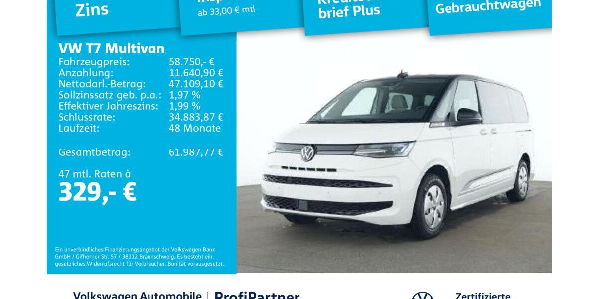 VW T7 Multivan 8.810 km 57.890 &euro; Dresden 01067