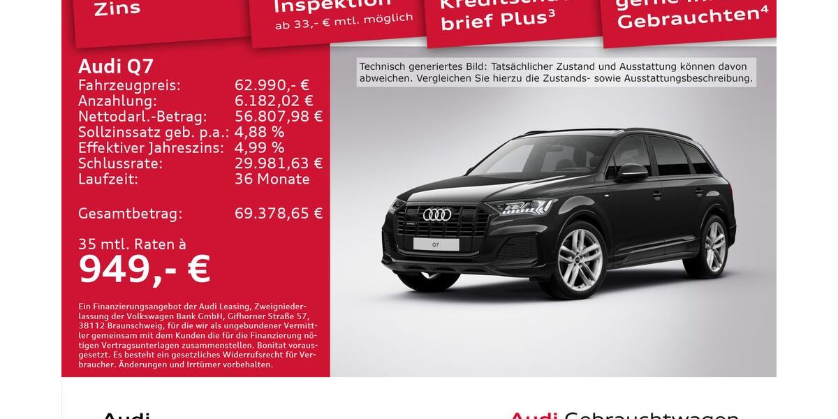 Audi Q7 64.268 km 60.890 &euro; Dresden 01067