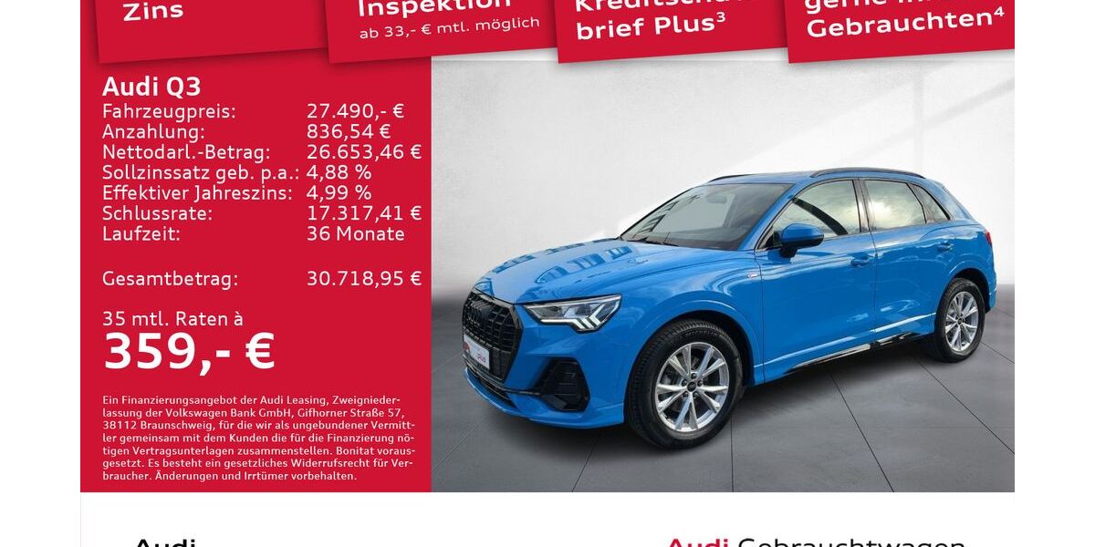 Audi Q3 107.164 km 25.485 &euro; Dresden 01067