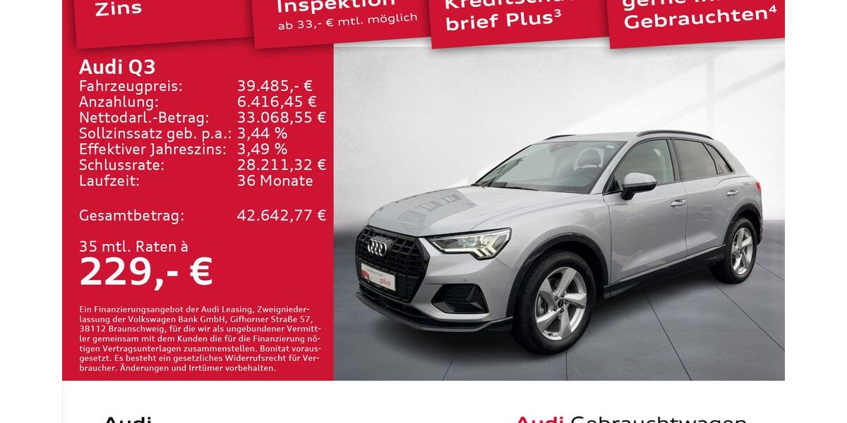 Audi Q3 6.548 km 37.285 &euro; Dresden 01067