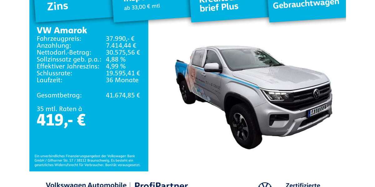 VW Amarok 62.144 km 37.990 &euro; Dresden 01067