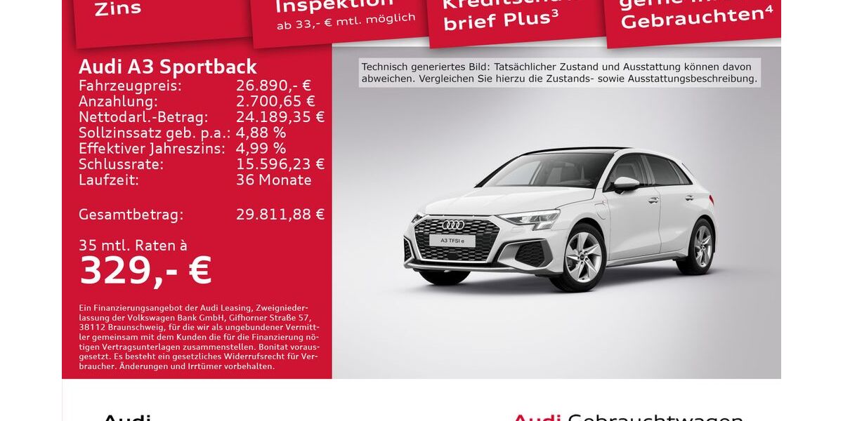 Audi A3 37.599 km 25.890 &euro; Dresden 01067