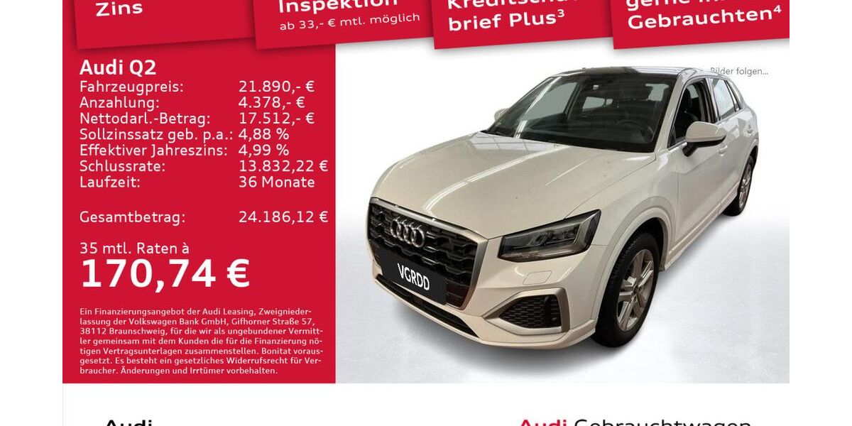 Audi Q2 19.683 km 21.890 &euro; Dresden 01067