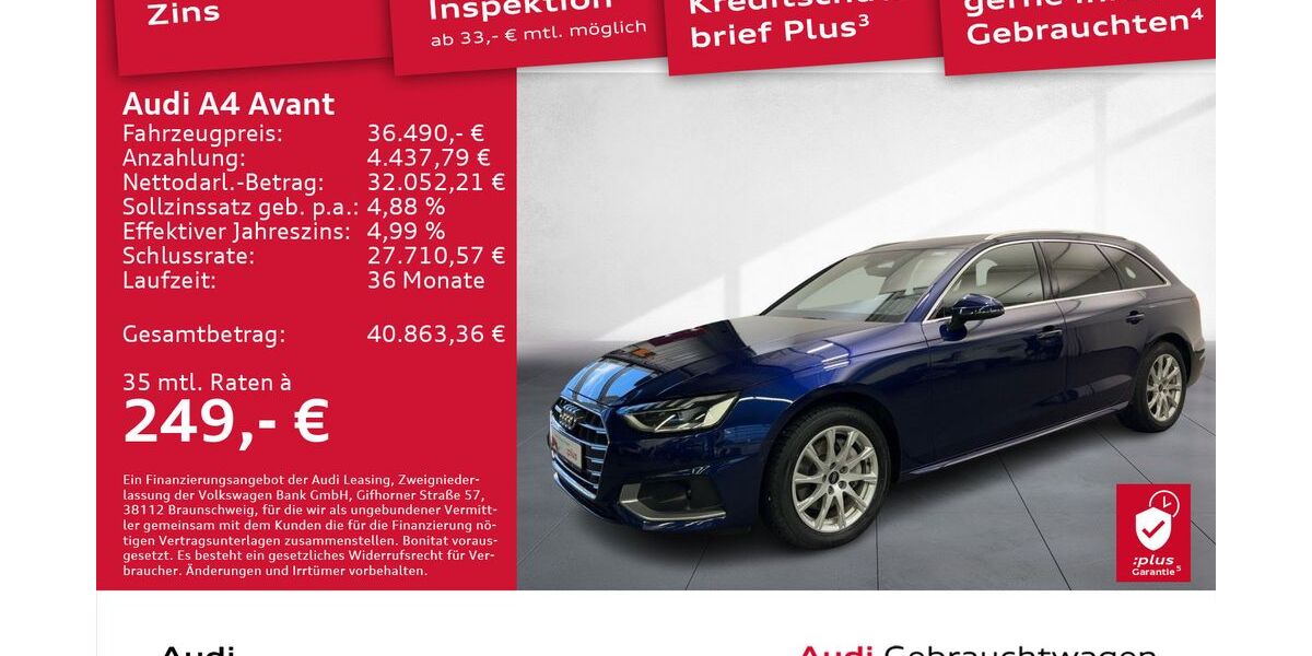 Audi A4 25.361 km 34.490 &euro; Dresden 01169