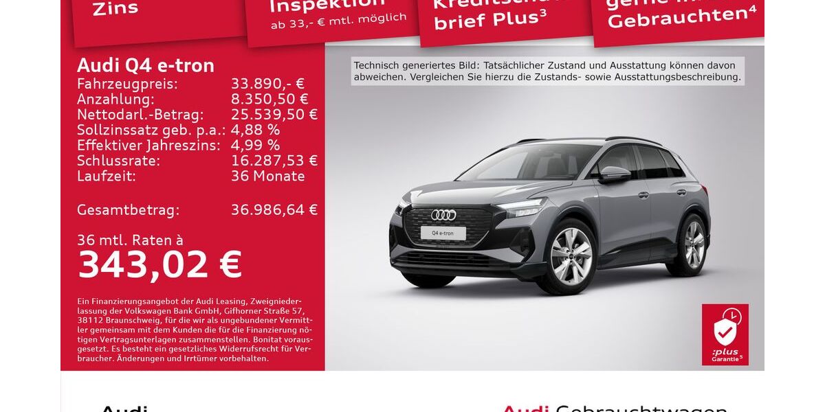 Audi Q4 e-tron 34.673 km 31.980 &euro; Dresden 01169