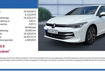 VW Golf 5.000 km 29.179 &euro; Radeberg 01454