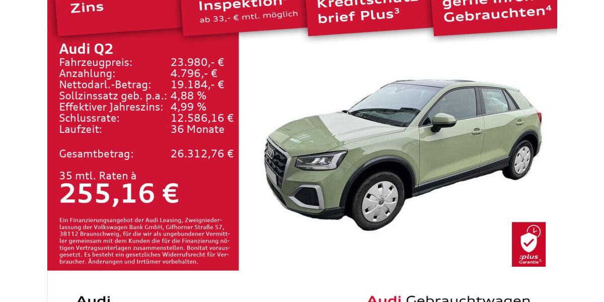 Audi Q2 50.513 km 23.980 &euro; Dresden 01169