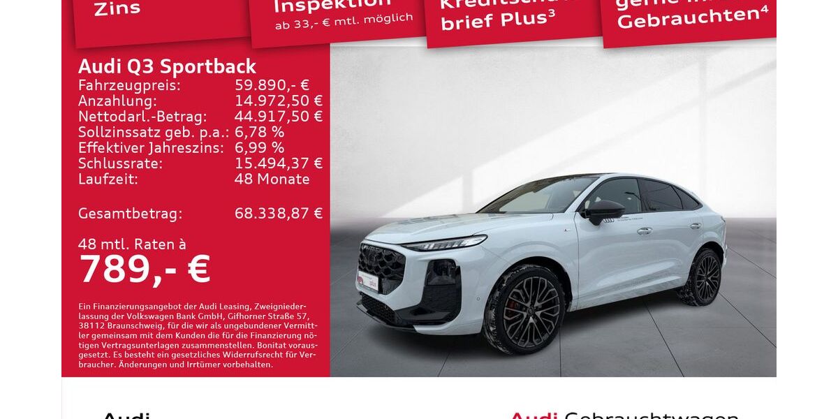 Audi Q3 3.500 km 59.350 &euro; Dresden 01067