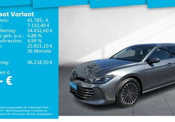 VW Passat Variant 20.586 km 41.490 &euro; Dresden 01067