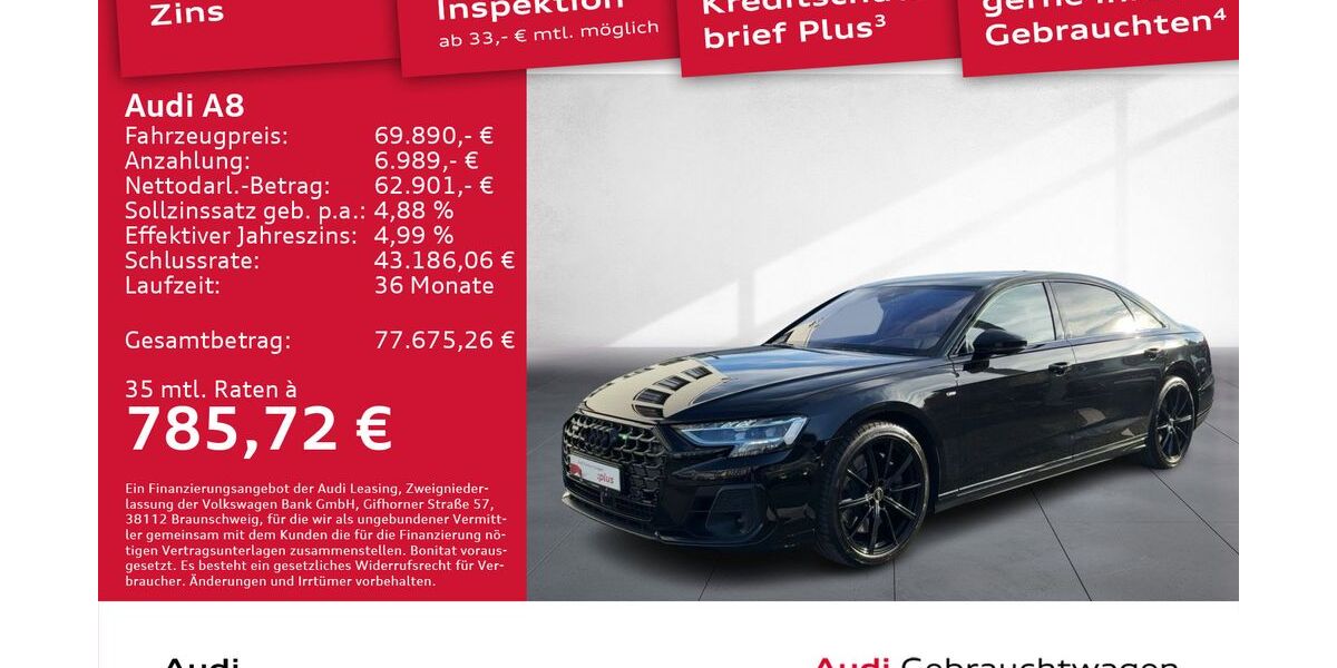 Audi A8 65.096 km 65.890 &euro; Dresden 01067