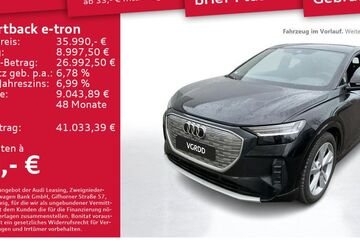 Audi Q4 e-tron 53.397 km 34.990 &euro; Dresden 01067