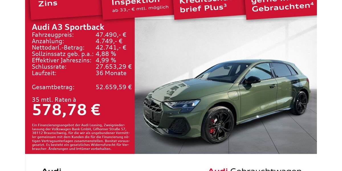 Audi A3 8.000 km 45.450 &euro; Dresden 01067