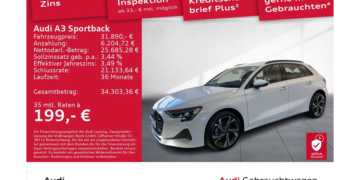 Audi A3 9.003 km 30.890 &euro; Dresden 01169