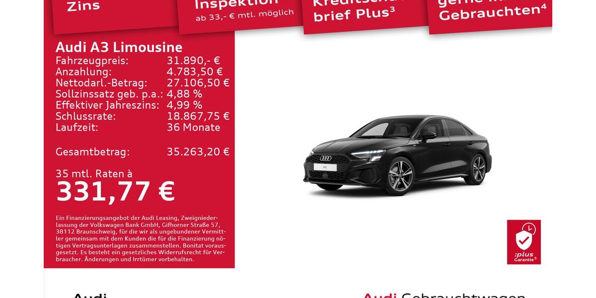 Audi A3 27.077 km 30.980 &euro; Dresden 01169