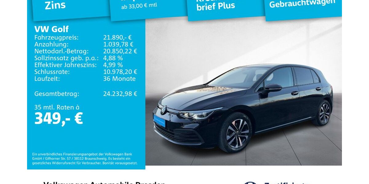 VW Golf 47.760 km 18.490 &euro; Dresden 01067