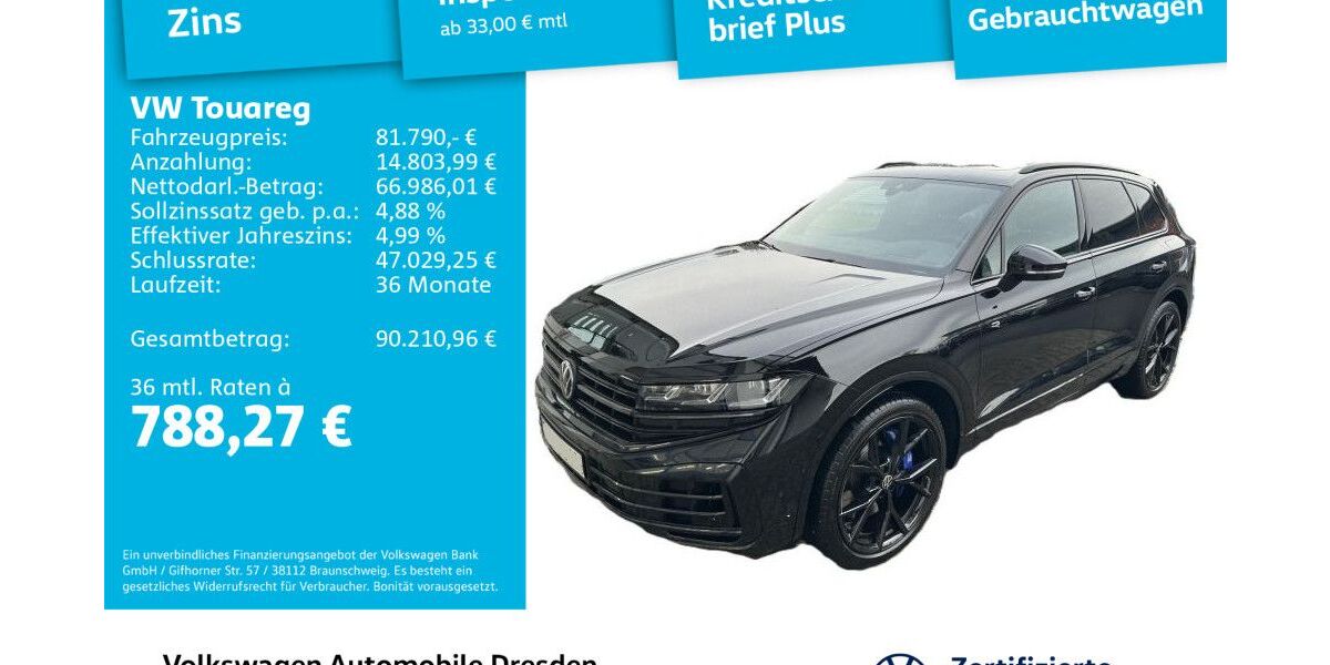 VW Touareg 24.271 km 75.490 &euro; Dresden 01169