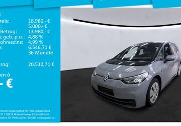 VW ID.3 50.608 km 16.980 &euro; Dresden 01169