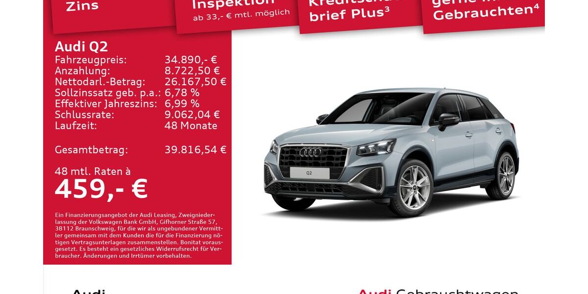 Audi Q2 8.095 km 33.990 &euro; Dresden 01067