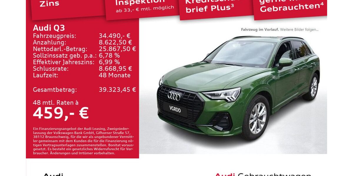 Audi Q3 41.123 km 33.890 &euro; Dresden 01067