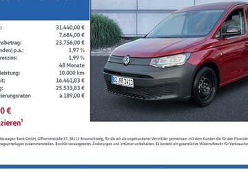 VW Caddy 15.370 km 30.989 &euro; Radeberg 01454