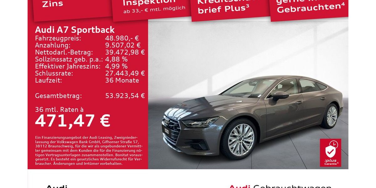 Audi A7 52.621 km 43.490 &euro; Dresden 01169