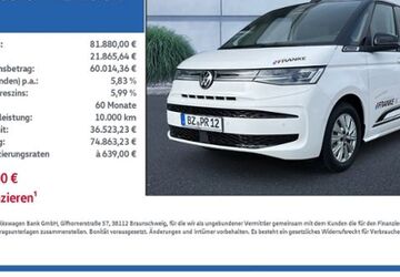 VW T7 Multivan 9.500 km 81.879 &euro; Radeberg 01454