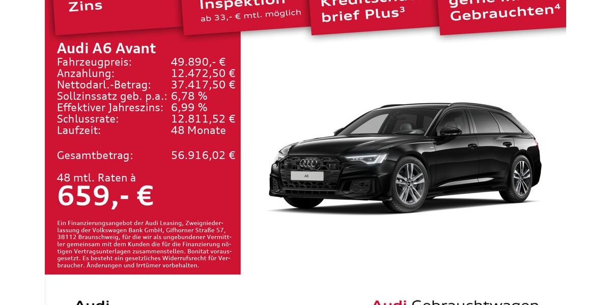 Audi A6 29.302 km 48.490 &euro; Dresden 01067