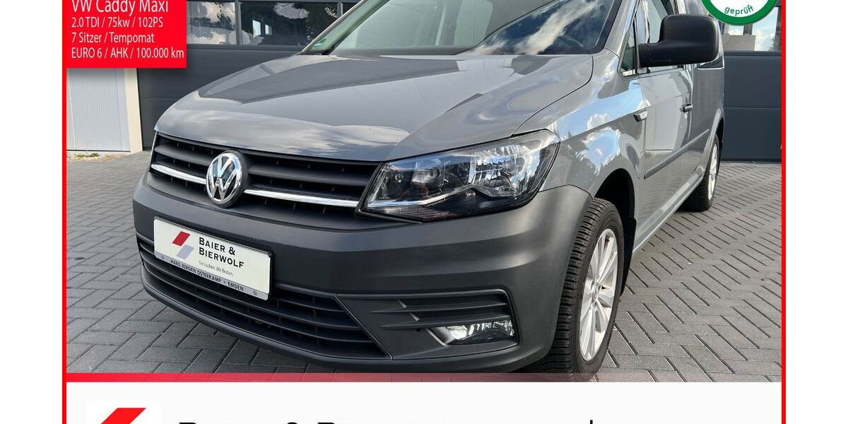 VW Caddy Maxi 100.000 km 16.990 &euro; Coswig 01640
