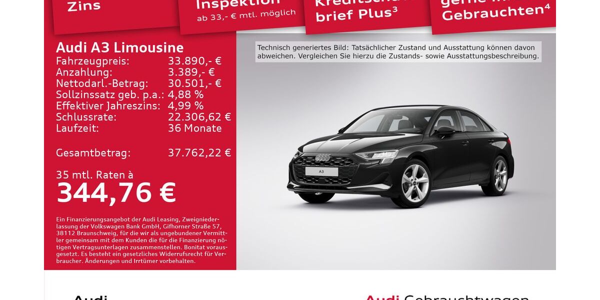 Audi A3 28.551 km 31.990 &euro; Dresden 01067