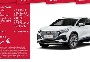Audi Q4 e-tron 9.258 km 44.890 &euro; Dresden 01169