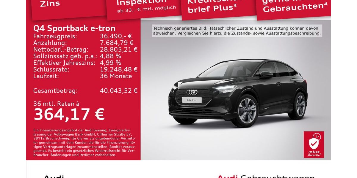 Audi Q4 e-tron 28.710 km 32.490 &euro; Dresden 01169