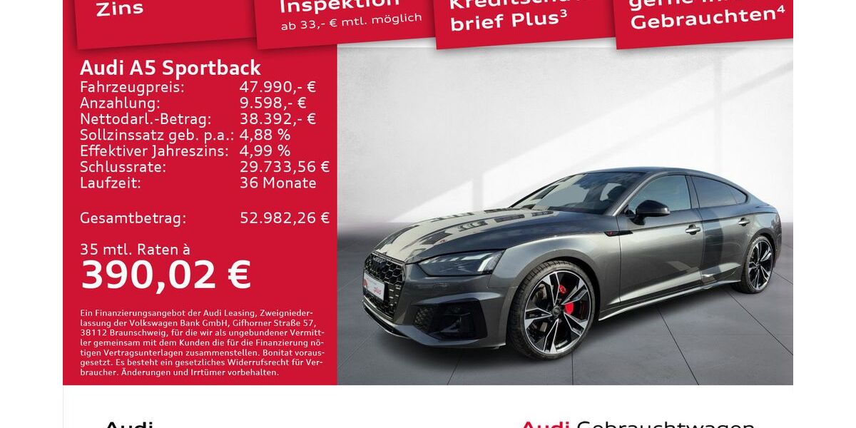 Audi A5 32.698 km 47.990 &euro; Dresden 01067