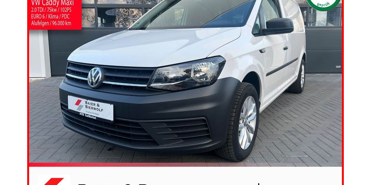 VW Caddy Maxi 96.000 km 15.990 &euro; Coswig 01640