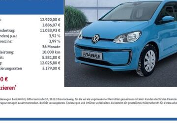 VW e-up! 37.226 km 12.919 &euro; Radeberg 01454
