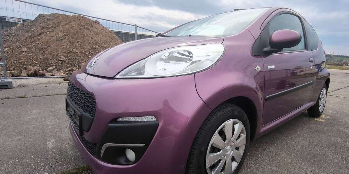 Peugeot 107 15.200 km 5.900 &euro; Dresden, Stadt 01259