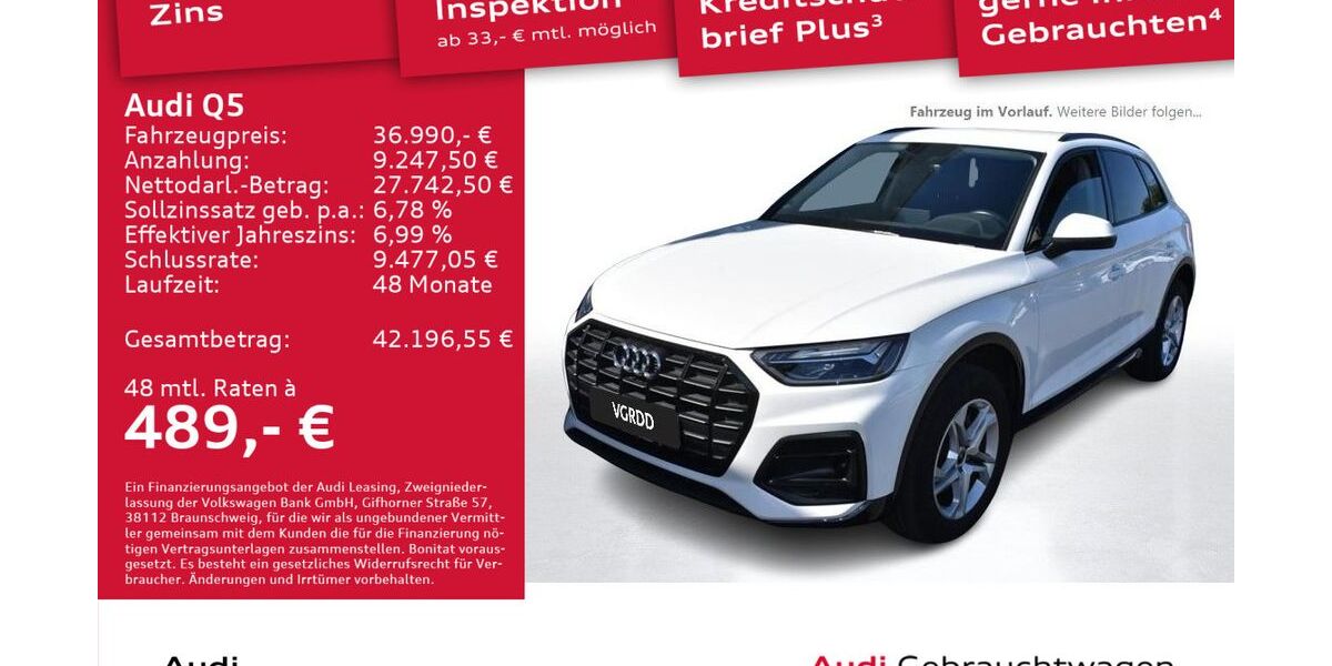Audi Q5 42.865 km 35.990 &euro; Dresden 01067