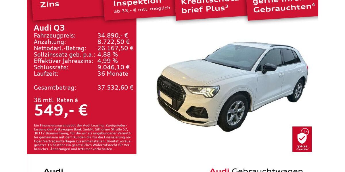 Audi Q3 43.203 km 33.890 &euro; Dresden 01169