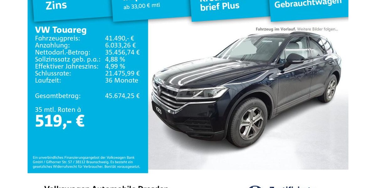VW Touareg 111.247 km 39.990 &euro; Dresden 01067