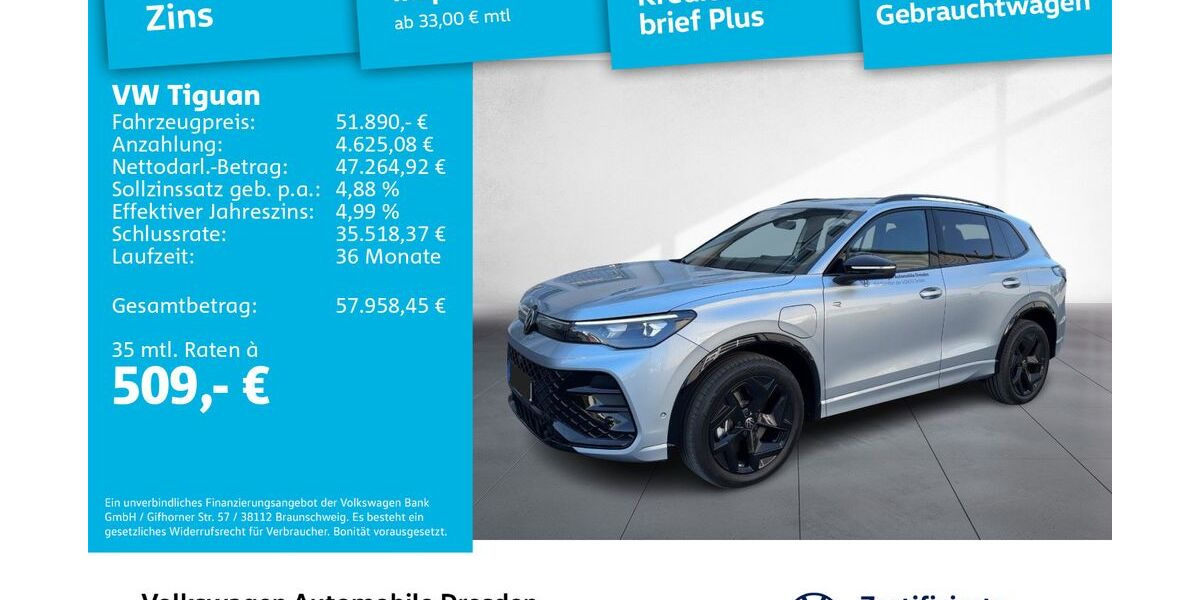 VW Tiguan 27.500 km 46.890 &euro; Dresden 01067