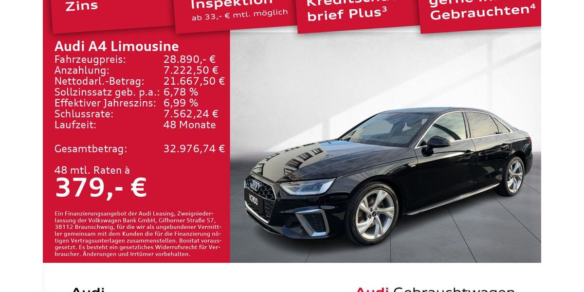 Audi A4 65.052 km 27.890 &euro; Dresden 01067