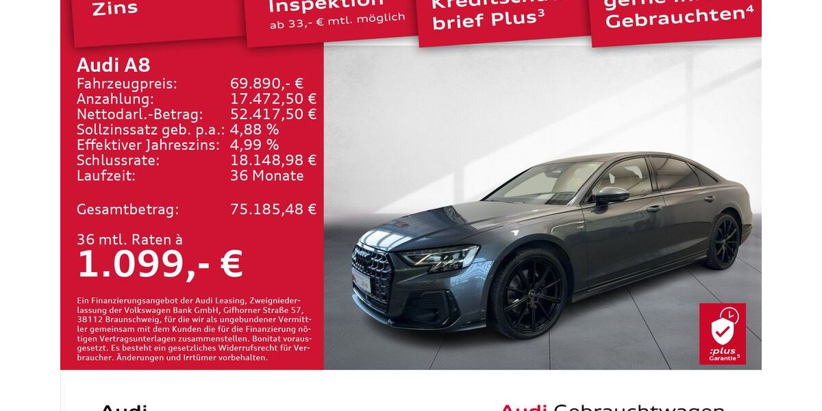 Audi A8 118.376 km 68.980 &euro; Dresden 01169