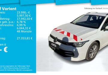 VW Golf 25.598 km 23.990 &euro; Dresden 01067