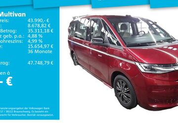 VW T7 Multivan 93.372 km 43.990 &euro; Dresden 01067