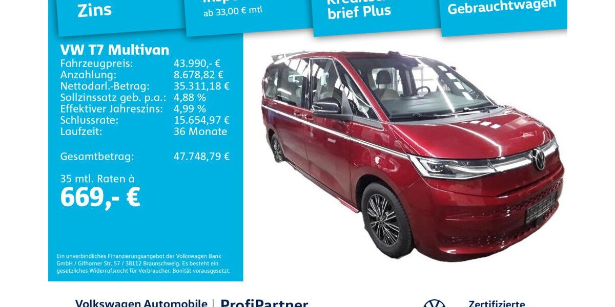 VW T7 Multivan 93.372 km 43.990 &euro; Dresden 01067