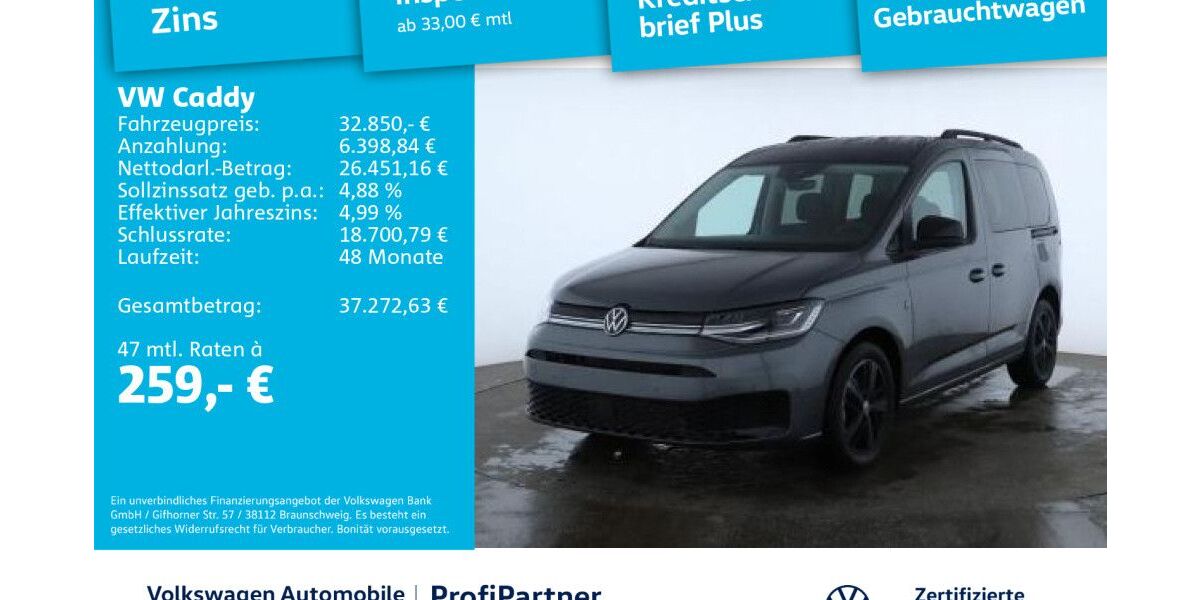 VW Caddy 13.897 km 32.490 &euro; Dresden 01067