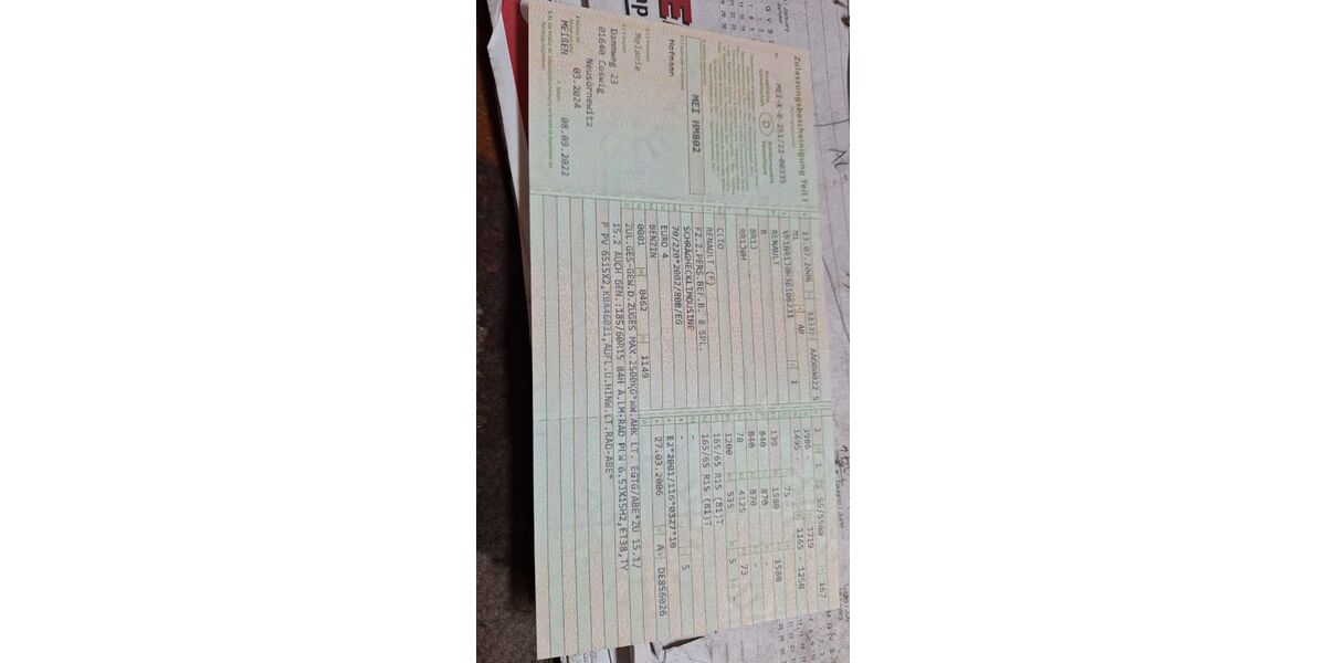 Renault Clio 153.000 km 2.500 &euro; Coswig 01640