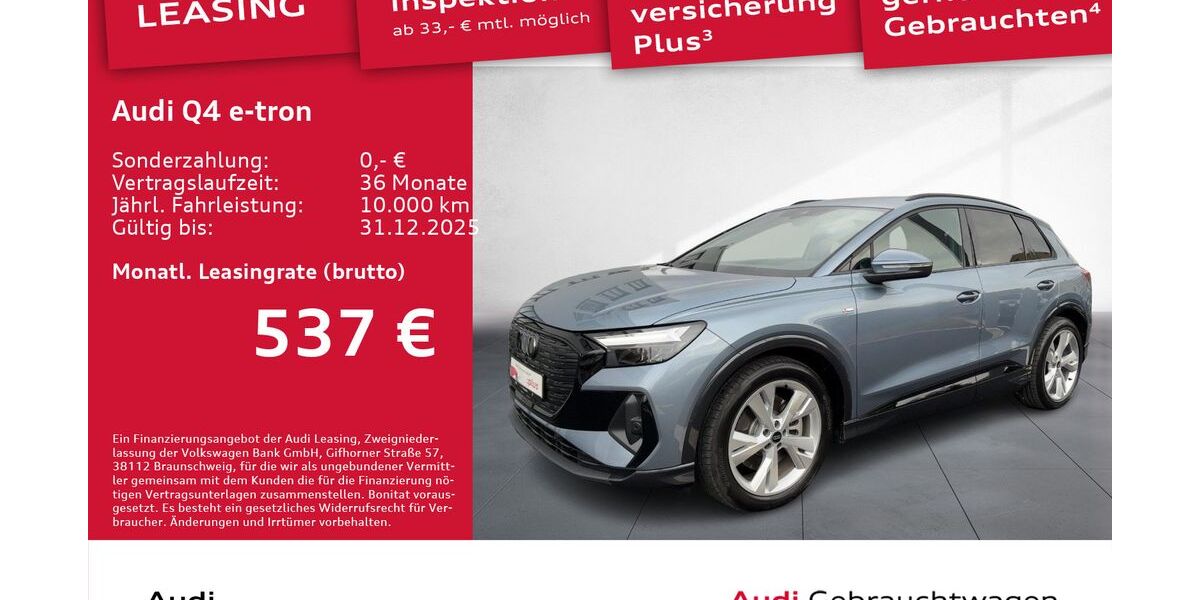 Audi Q4 e-tron 7.572 km 44.490 &euro; Dresden 01067